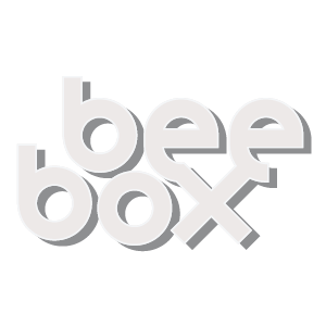 Wordmark logo saying Bee Box